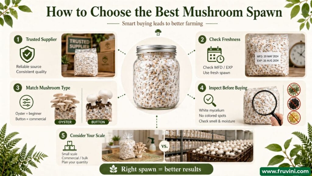 How to Choose the Best Mushroom Spawn
