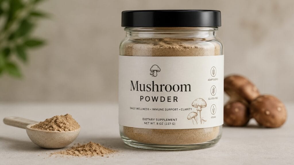 how to choose high quality mushroom powder