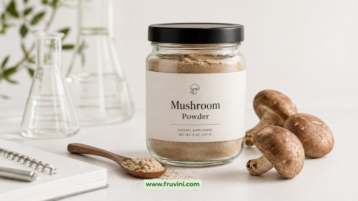 health benefits of mushroom powder backed by science
