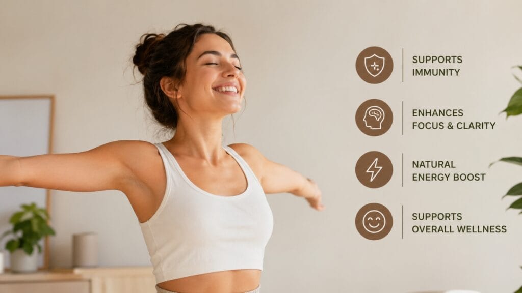 mushroom powder benefits for energy and stamina