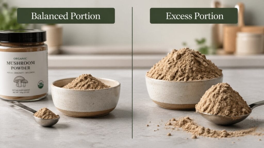 mushroom powder side effects and precautions