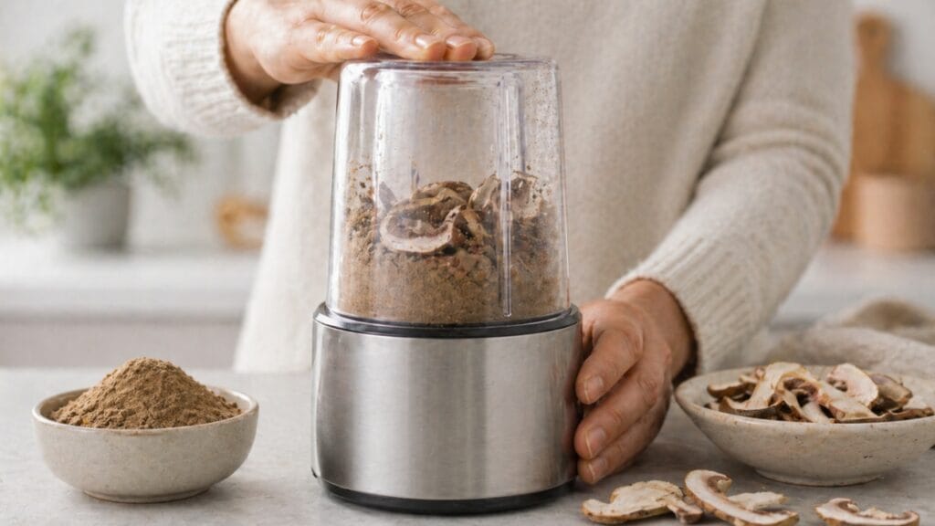 what is mushroom powder and how it is made