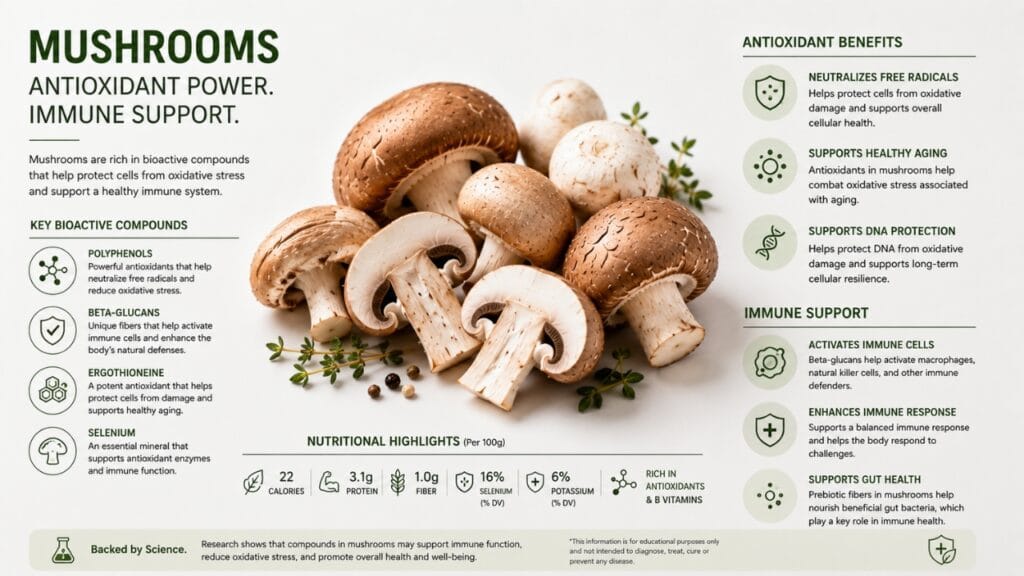 Functional Properties of Mushrooms as A Superfood