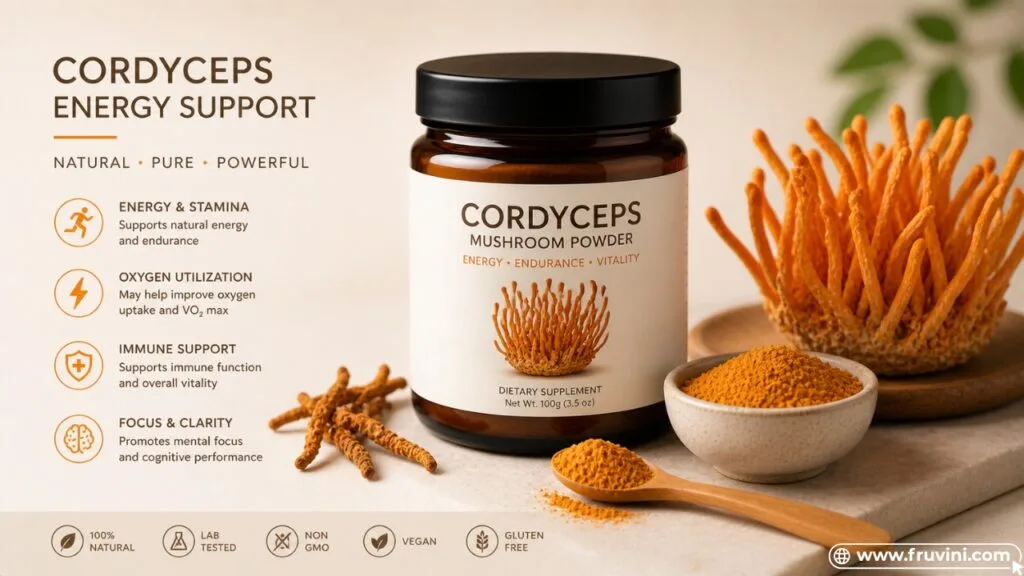 cordyceps mushroom powder energy supplement