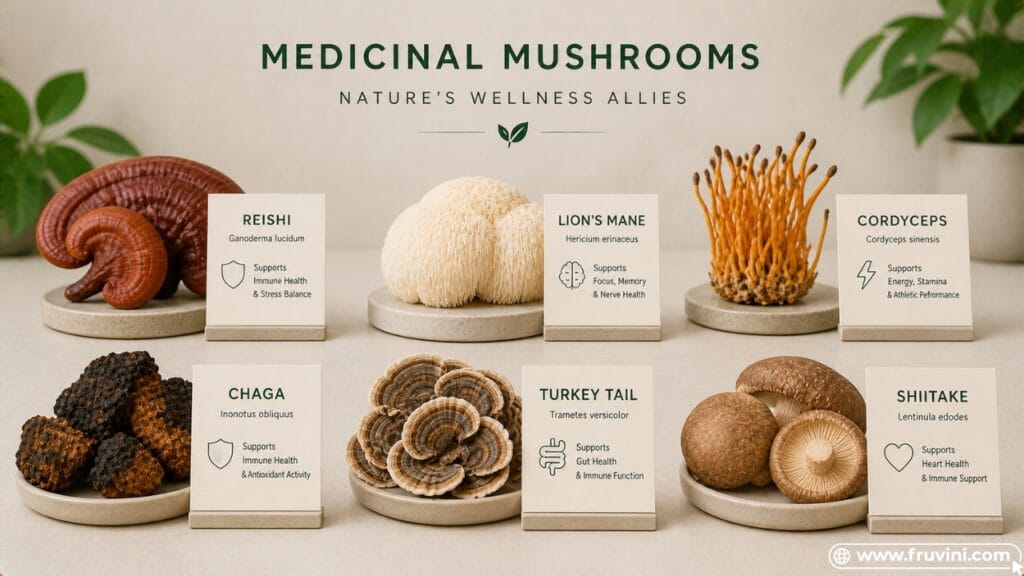 selecting reishi lions mane cordyceps products