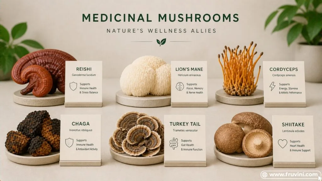 selecting reishi lions mane cordyceps products