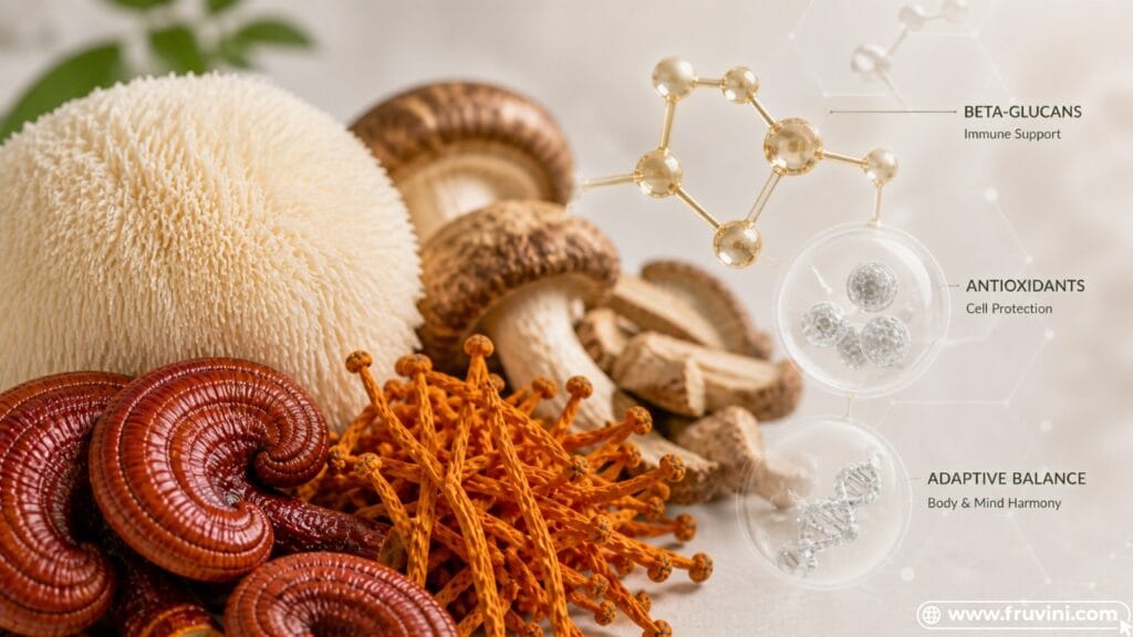 antioxidants in medicinal mushrooms health benefits