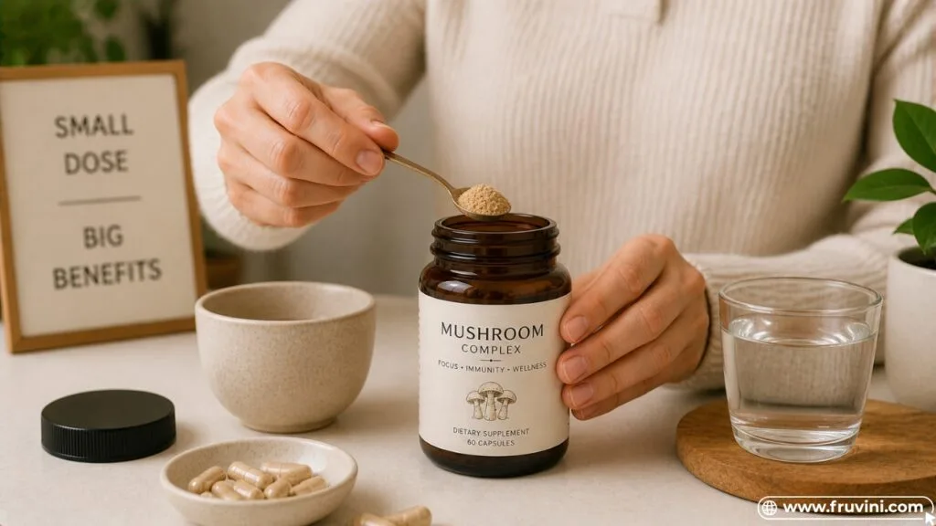 medicinal mushroom dosage control safe use