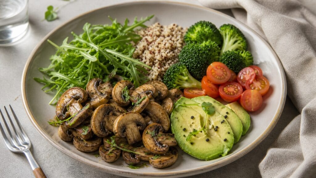 mushrooms for weight loss diet low calorie meal