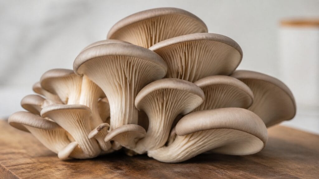 fresh oyster mushrooms for healthy meals