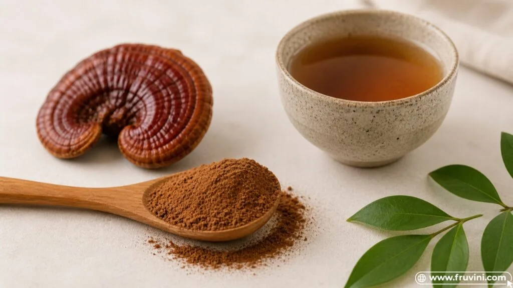 reishi mushroom powder supplement for immunity